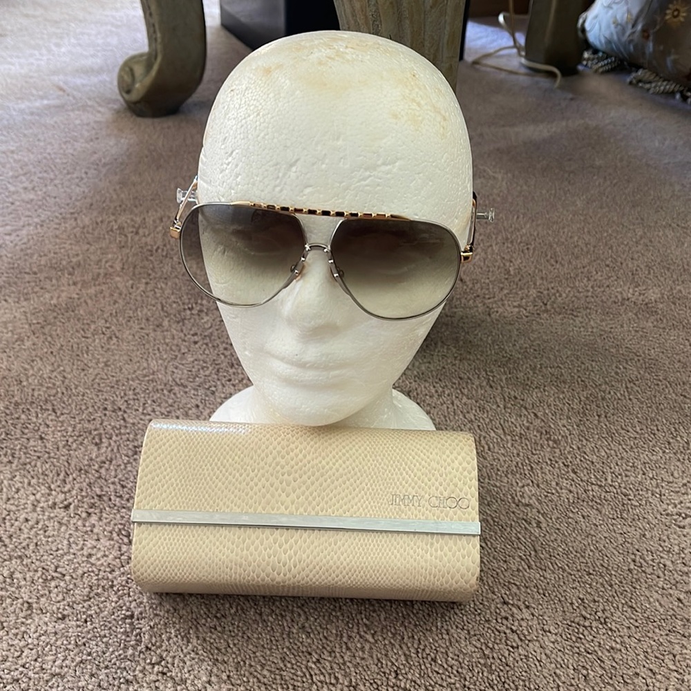 Jimmy Choo aviator sunglasses 😎